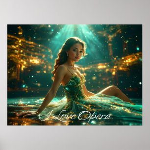 PÓSTER ÓPERA - ME ENCANTA LA ÓPERA
