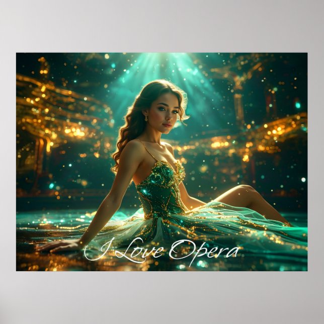 PÓSTER ÓPERA - ME ENCANTA LA ÓPERA (Frente)