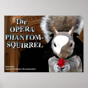 Póster Opera Phantom Squirrel