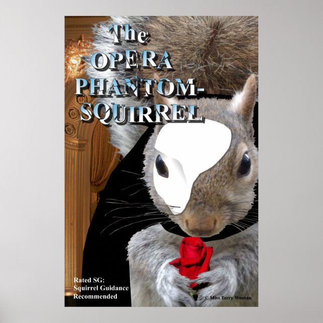 Póster Opera Phantom Squirrel (Frente)