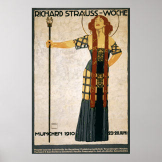 Póster Ópera Strauss Salome
