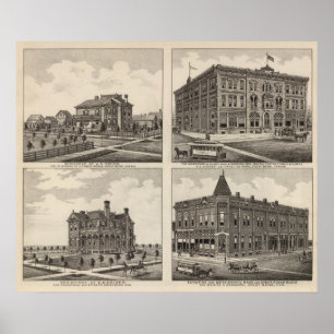 Póster Ópera y residencias en Kansas