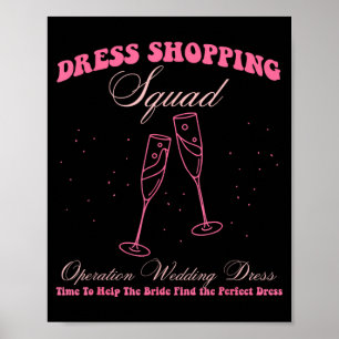 Póster Operación vestido de novia del escuadrón de compra