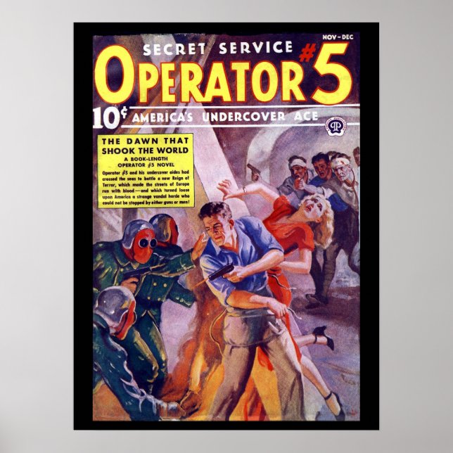 Póster Operador de servicio secreto 5 - Nov-dic 1938a_Pul (Frente)