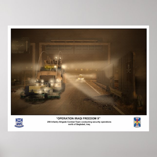 Póster Operation Iraqi Freedom (Frente)