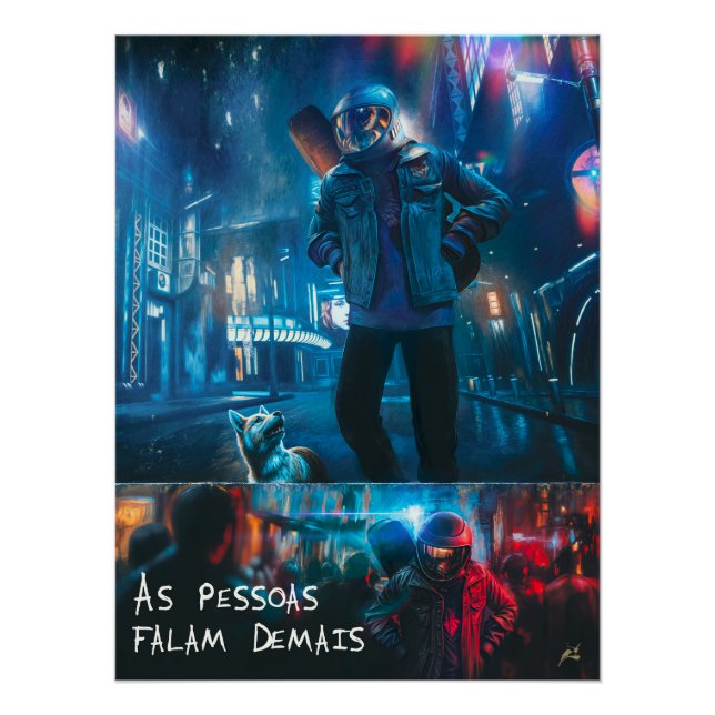 Póster Opiniões (Anverso)