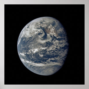 Póster Opinión de Apolo 11 de la tierra