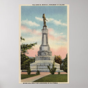 Póster Opinión de James W. Marshall Monument # 1