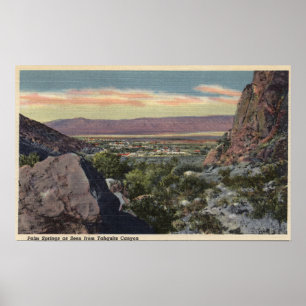 Póster Opinión de la ciudad del barranco de Tahquitz