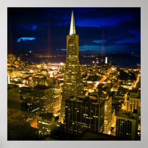 Póster Opinión de la noche de San Francisco.