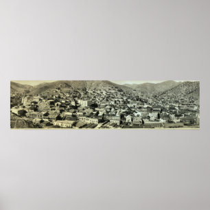 Póster Opinión de ojo de 1916 pájaros de Bisbee, foto del