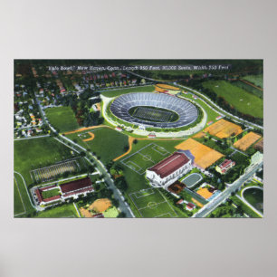 Póster Opinión del este del parque de la roca de la