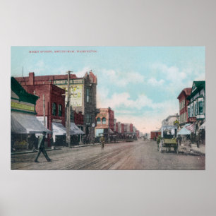 Póster Opinión el acebo StreetBellingham, WA