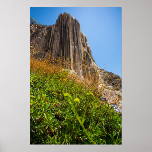 Póster Opinión el Agua del EL de Hierve, Oaxaca, México
