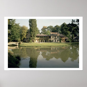 Póster Opinión el Hameau pequeno, 1782-85 (foto)
