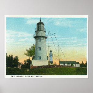 Póster Opinión escénica sobre la "promenade" occidental