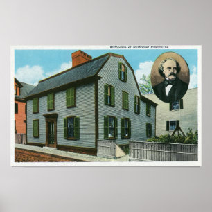 Póster Opinión exterior Nathaniel Hawthorne