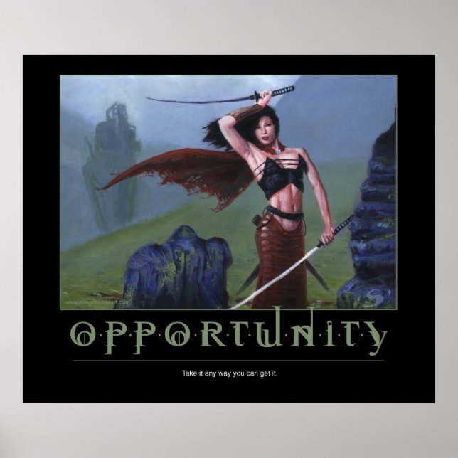 Póster Oportunidad (Frente)