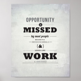 Póster Opportunity - 8"x10" Art Print