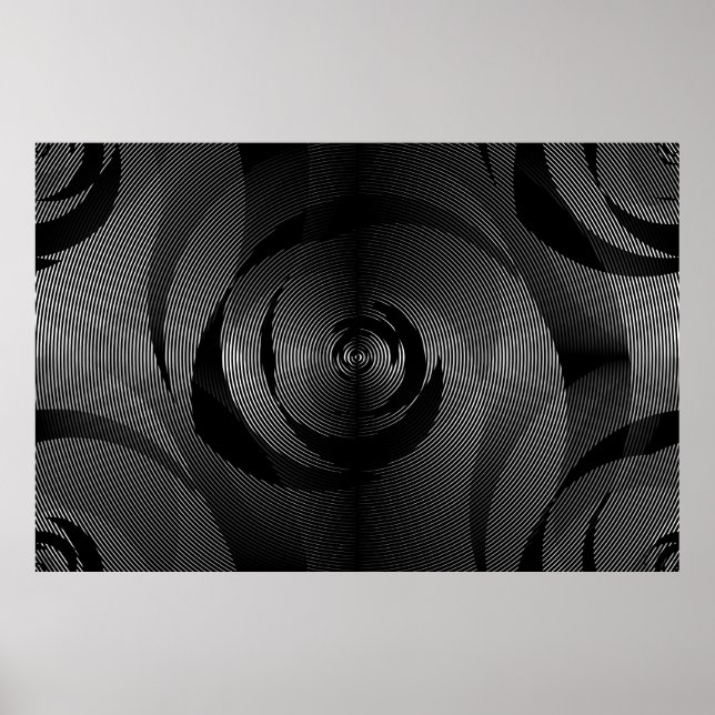 Póster Opposing Log/Lin Spirals Converge 2/4/26 var 3 (Frente)