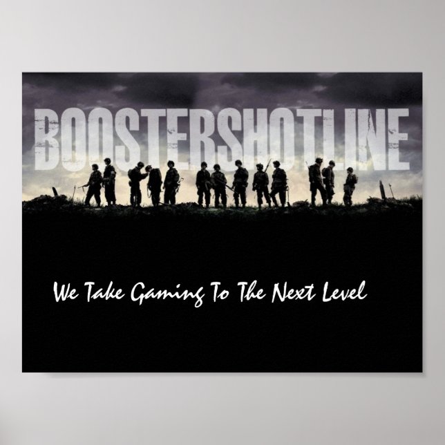 Póster Ops Negra - Llevamos La Juga Al Siguiente Nivel (Frente)