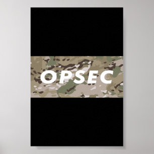 Póster OPSEC - Seguridad de las operaciones