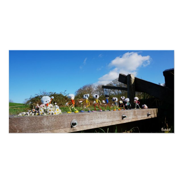 Póster Optocht van Fubby's naar felicitatie. (Anverso)