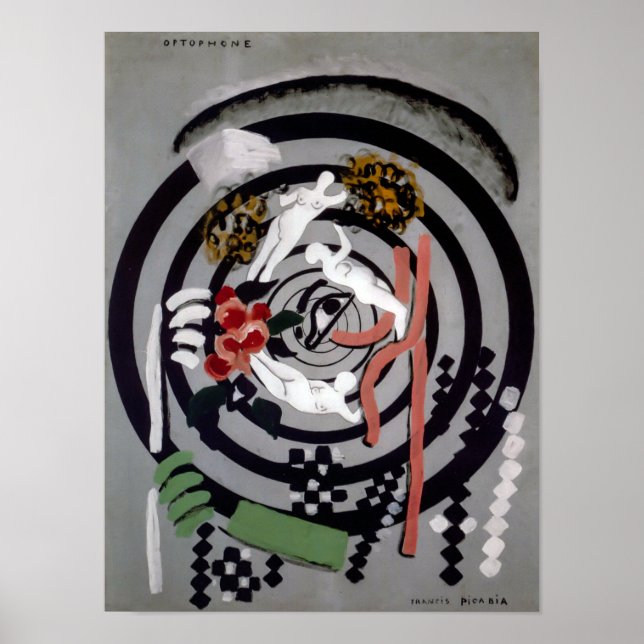 Póster Optophone 2 | Francis Picabia | (Frente)