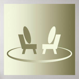 Póster opuestos en armonía