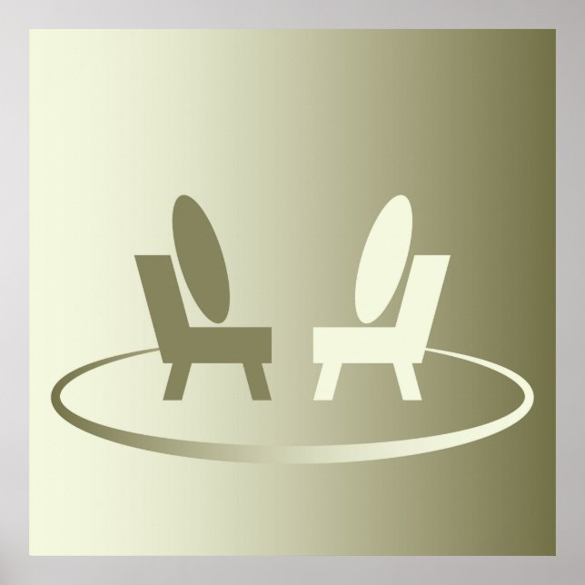 Póster opuestos en armonía (Frente)