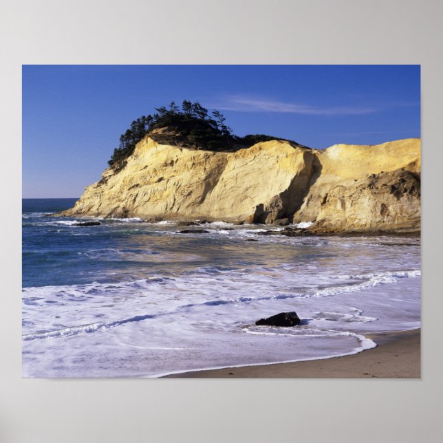 Póster OR, Oregon Coast, Cape Kiwanda SP, Cape 2 (Frente)