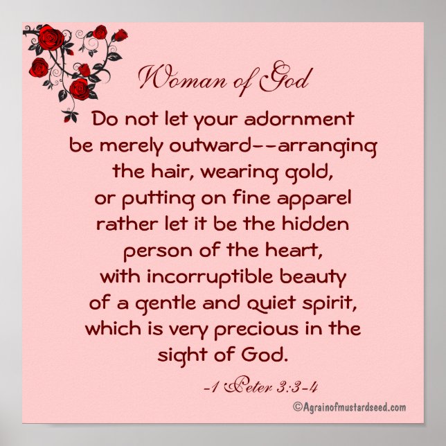 Póster Oración de citas de citación de la Biblia de la mu (Frente)