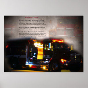 Póster Oración de Fireman