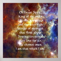 Oración de los indios nativos norteamericanos