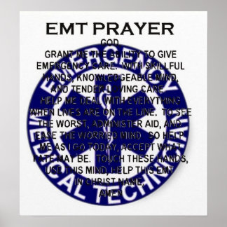 Póster Oración EMT