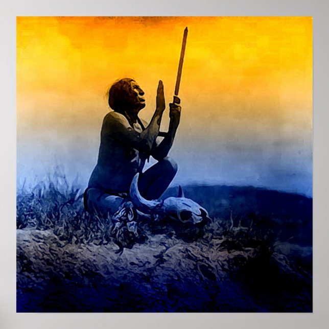 Póster Oración india (Frente)