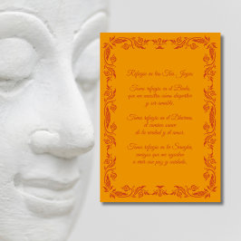 Póster Oración Infantil Refugio Tres Joyas