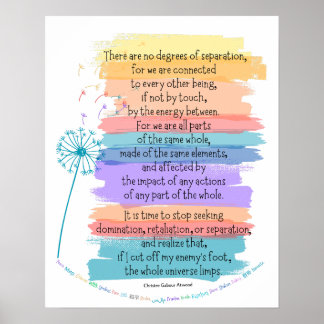 Póster Oración por la paz