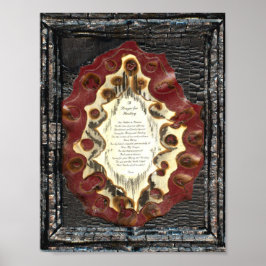 Póster Oración Por La Sanación