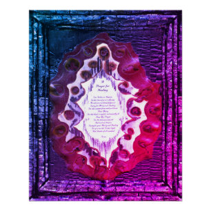 Póster Oración Por La Sanación