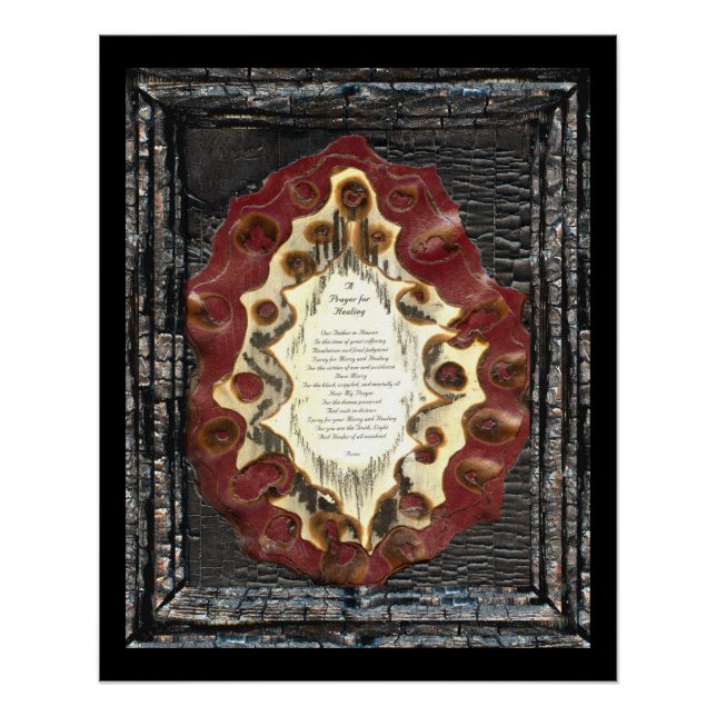 Póster Oración Por La Sanación (Anverso)