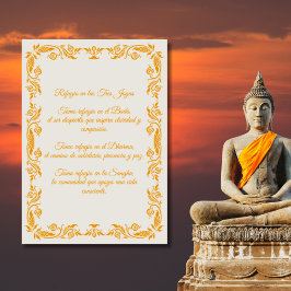 Póster Oración Refugio Tres Joyas – Versión Adulta