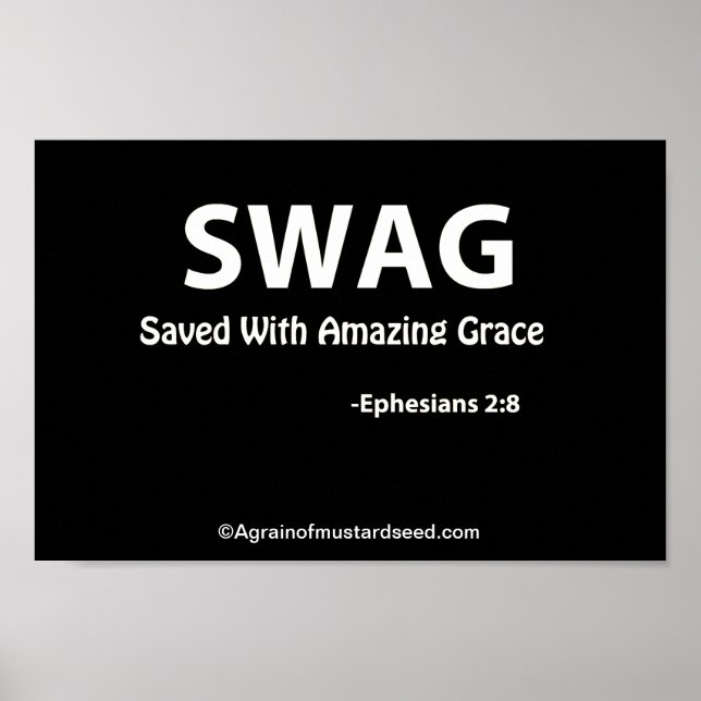 Póster Oraciones de la Biblia Scripting (Frente)