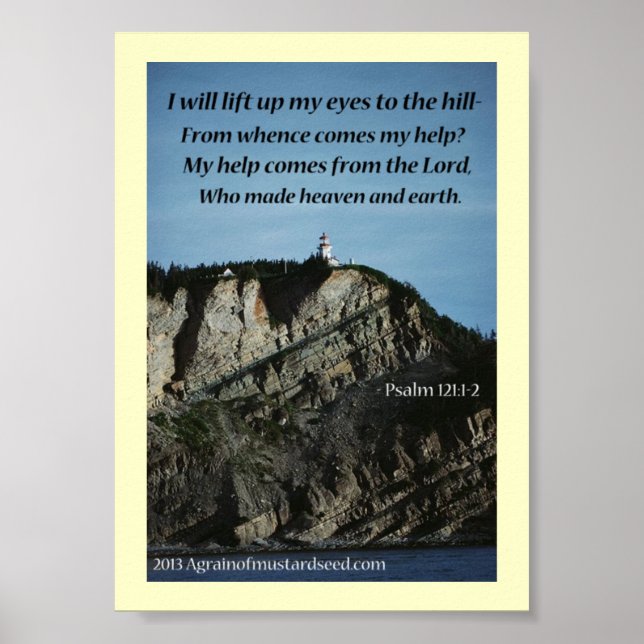 Póster Oraciones de la Biblia Scripting (Frente)