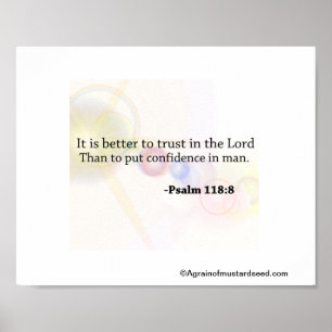 Póster Oraciones de la Biblia Scripting