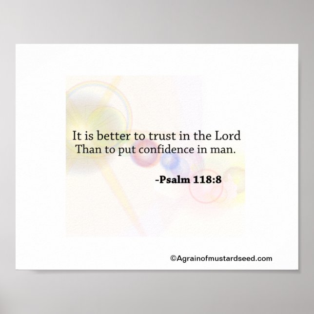 Póster Oraciones de la Biblia Scripting (Frente)