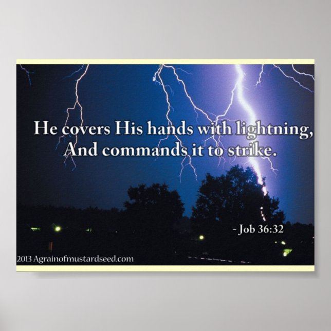 Póster Oraciones de la Biblia Scripting (Frente)