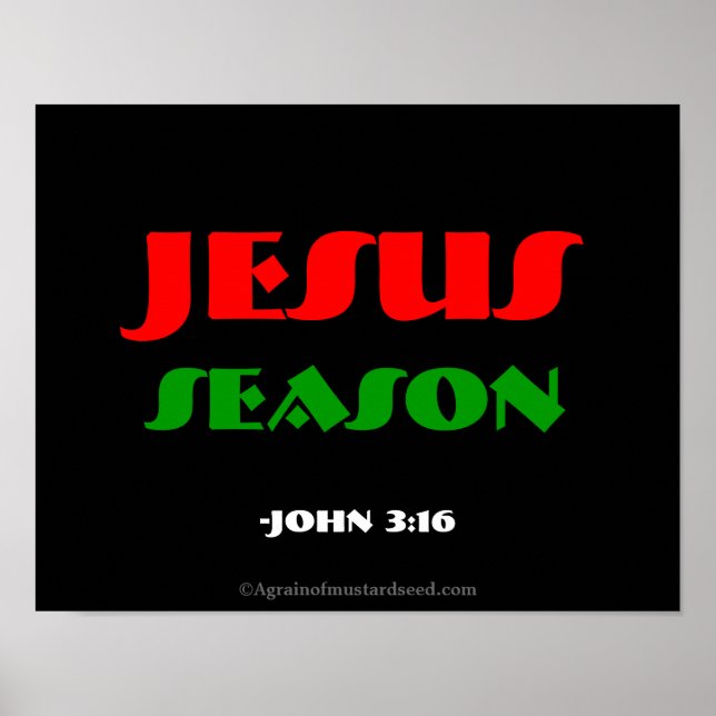 Póster Oraciones de la Biblia Scripting (Frente)