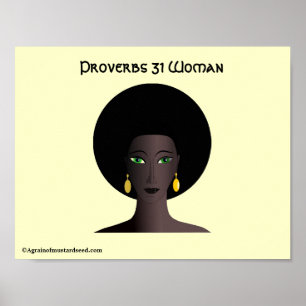 Póster Oraciones de la Biblia Scripting