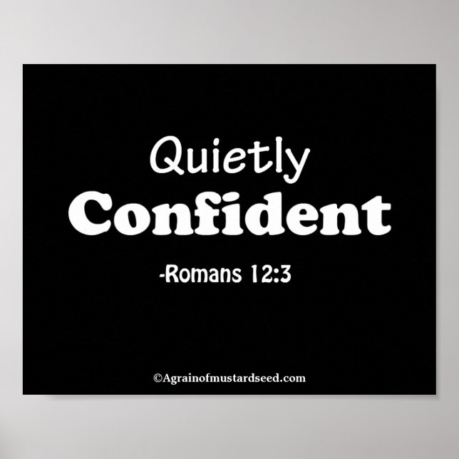 Póster Oraciones de la Biblia Scripting (Frente)